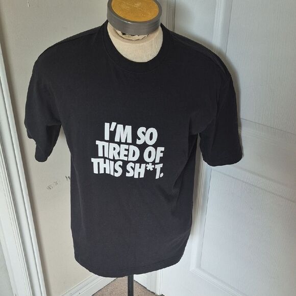 H&M Black Statement Tee - Picture 6 of 16